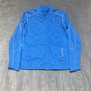 OGIO Endurance Equicopy Jacket Men Large Bright Blue Athletic Contrast Stitching